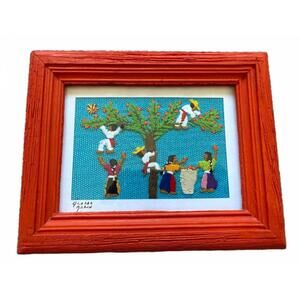 Handmade Embroidered Mexican Folk Art by Gloria Marin Rendon